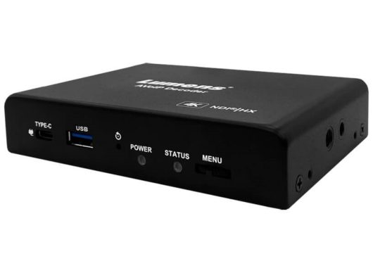 Lumens AV Over IP and NDI HX 4K Decoder