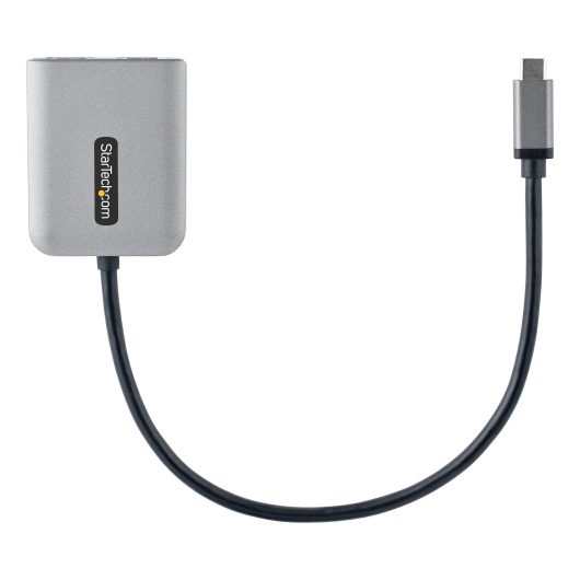 StarTech MST14CD122HD USB Graphics Adapter 3840 x 2160 Pixels Black, Grey