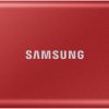 Samsung Portable SSD T7 2TB Desktop External Solid State Drive in Red | MU-PC2T0R/WW