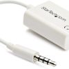 Startech White Headset Adapter for Headsets With Separate Headphone / Microphone Plugs | MUYHSMFFADW