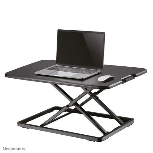 Neomounts NS-WS050BLACK Sit-Stand Workstation - Black