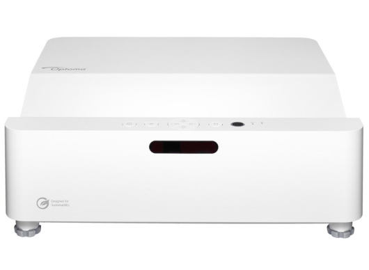 Optoma ZH430UST Eco-Friendly Compact Ultra Short Throw Laser Projector - 4000 Lumens