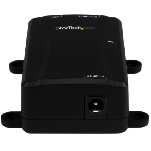 StarTech PoE Adapter Gigabit Ethernet 48 V -  POEINJ1GW