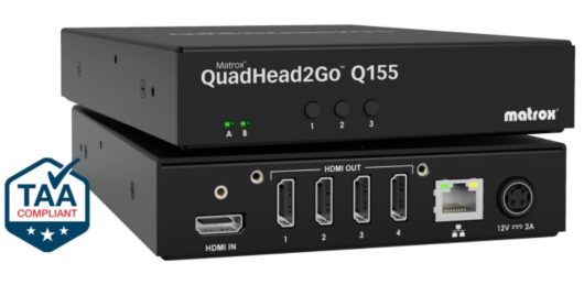 Matrox QuadHead2Go Q155 Multi-Monitor Controller Appliance | Q2G-H4K2