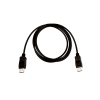 V7 DisplayPort 1.4 Cable 32.4 Gbps 8K UHD 2m/6.6ft Black - V7DPPRO-2M-BLK