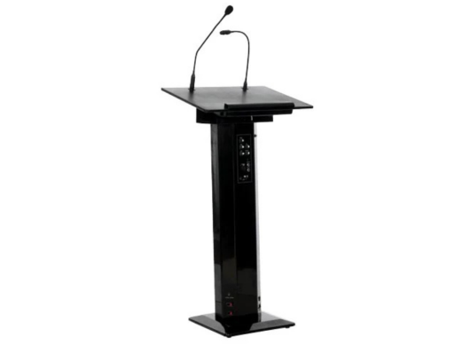 Sapphire Sound Lectern in Black | SSLECT2B