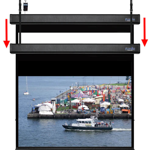 Sapphire SSM350RADC10 4.11m 162" 16:10 Two Motor Electric Projection Screen