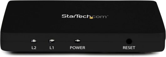 Startech 4K HDMI 2-Port Video Splitter with Solid Aluminum Housing | ST122HD4K