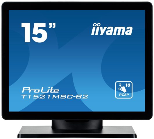 iiyama ProLite T1521MSC-B2 15" Projective Capacitive 10pt Touchscreen Monitor