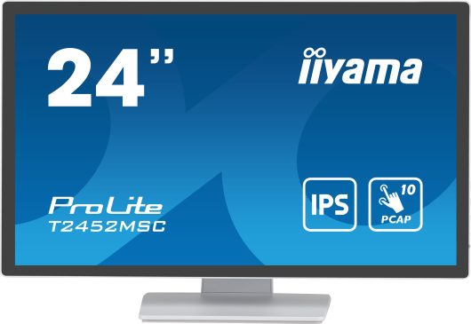 iiyama ProLite T2452MSC-W1 24" PCAP 10pt 60Hz Touchscreen Monitor