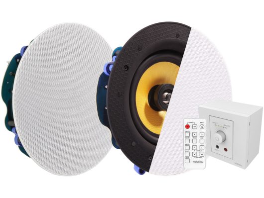 Vision Techconnect TC3-AMP Digital Stereo Amplifier and CS-1900 Pair Ceiling Speakers kit