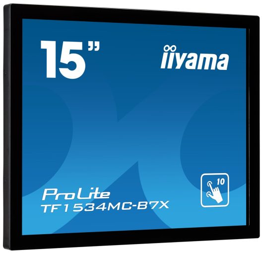 iiyama ProLite TF1534MC-B7X - 10pt PCAP 15" Open Frame Touchscreen Monitor