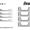 iiyama OMK5-1 Mounting Brackets Kit for iiyama TF1615MC Open Frame Touchscreens