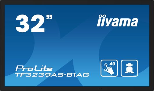 iiyama ProLite TF3239AS-B1AG 32" Full HD PCAP Touchscreen Display