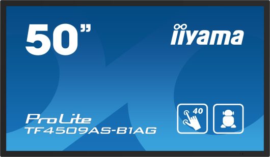 iiyama ProLite TF5039AS-B1AG 50" 4K Ultra HD PCAP Touchscreen Display
