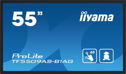 iiyama ProLite TF5539AS-B1AG 55" 4K Ultra HD PCAP Touchscreen Display