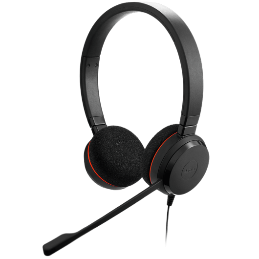 Jabra Evolve 20 Headset With Quality Microphone | 4999-823-309