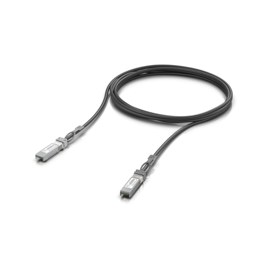 Ubiquiti InfiniBand & Fibre Optic Cable Black | UACC-DAC-SFP28-1M