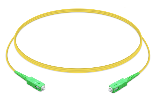Ubiquiti Fibre Optic Cable 1.2 m SC G.657.A1 Yellow | UF-SM-PATCH-APC-APC