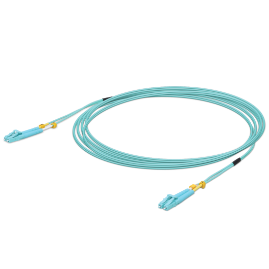 Ubiquiti UniFi ODN 3m InfiniBand & Fibre Optic Cable LC OM3 Aqua Colour | UOC-3