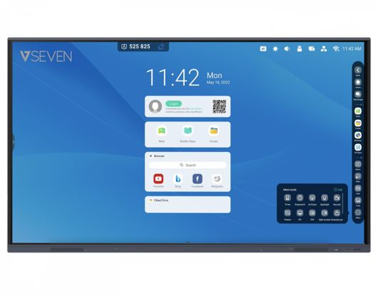 V7 - 75" 4K Interactive Display for Modern Classrooms | IFP7502-V7PRO