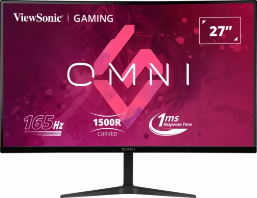 ViewSonic 27” 165Hz 1500R Curved Gaming Monitor | VX2718-PC-MHD