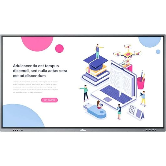 Vivitek NovoTouch 65" 4K-UHD Collaborative Interactive Touch Screen