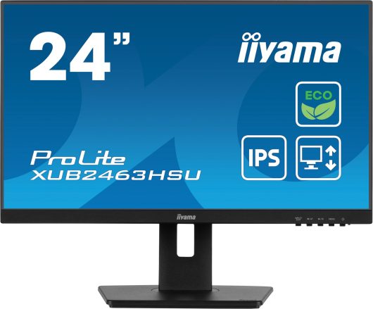 iiyama ProLite XUB2463HSU-B1 24" IPS Full HD 100Hz Desktop Monitors