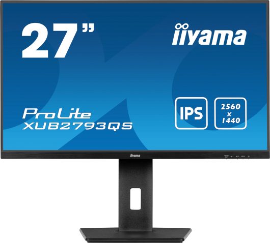 iiyama ProLite XUB2793QS-B6 27" WQHD 100Hz 1ms Desktop Monitor