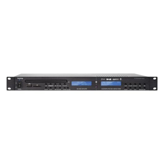 BIAMP PCR3000RMKIII Music Source With DAB & FM RDS/CD/USB/SD-Card /Bluetooth