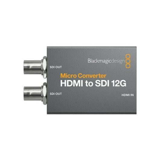 Blackmagic Design Micro Converter HDMI to SDI 12G | CONVCMIC/HS12G/WPSU