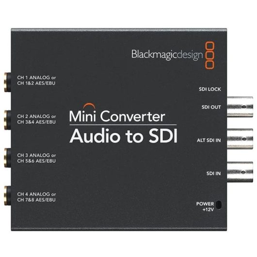 Blackmagic Design Mini Converter Audio to SDI | CONVMCAUDS2