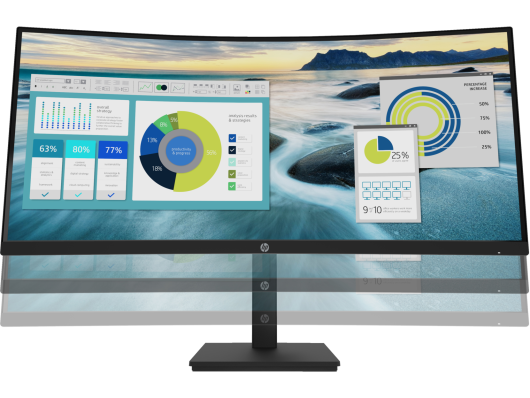 HP P34hc G4 34" WQHD USB-C Curved Monitor | 21Y56AA#ABU