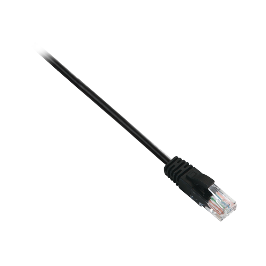 V7 10m Black Cat6 Unshielded (UTP) Cable RJ45 Male to RJ45 Male 32.8ft | V7CAT6UTP-10M-BLK-1E