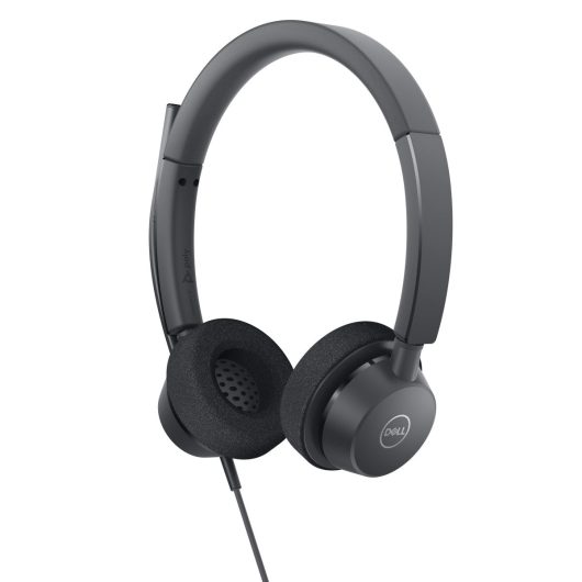 Dell Pro Stereo Headset - WH3022 Wired Black Headset