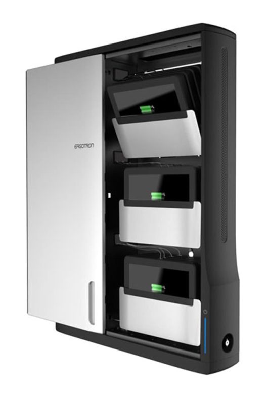 Ergotron Zip12 Charging Wall Cabinet, UK | DM12-1006-3