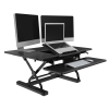 V7 DT3SSB Sit Stand 91cm Desk Workstation