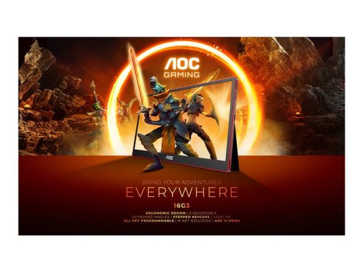 AOC 16G3 15.6" 1080P Full HD 144Hz Gaming Monitor