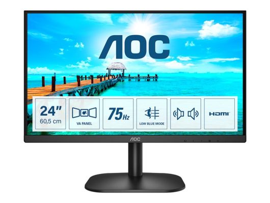 AOC 24" Full HD 75Hz Desktop Monitor | 24B2XDAM
