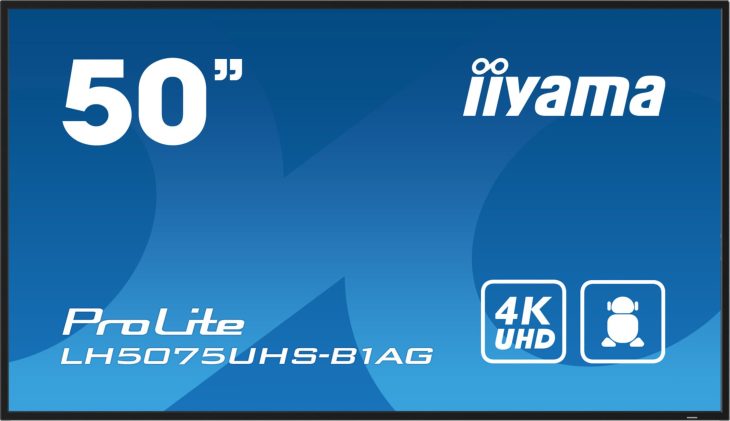 iiyama 50" LH5075UHS-B1AG Display
