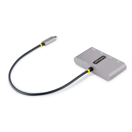 StarTech HB30C3A1GEA2 3-Port USB-C Hub with Ethernet - 3x USB-A - Gigabit Ethernet - USB 3.0 5Gbps - Bus-Powered - 1ft/30cm Long USB Type-C Host Cable - GbE - Portable USB-C to USB-A Hub
