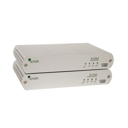 Icron HDMI+USB2.0 Resolution 1920 x 1200 Single CAT 5e/6/7 KVM Extender System | 00-00389