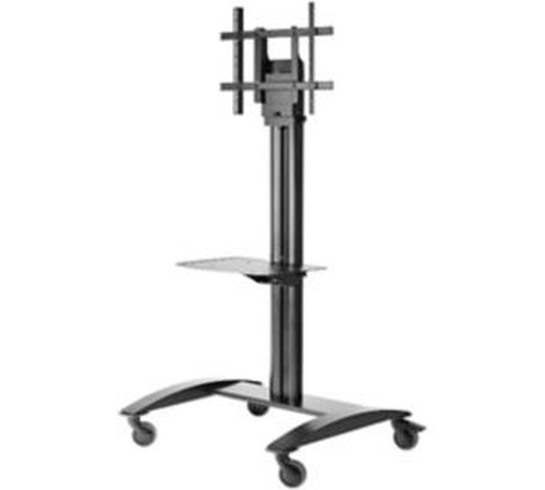 Peerless SR575M Multimedia Cart: Versatile Flat Panel Stand for Dynamic Presentations