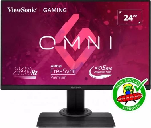 ViewSonic 24” 240Hz 0.5ms Blur Busters Approved 2.0 Certified Gaming Monitor | XG2431
