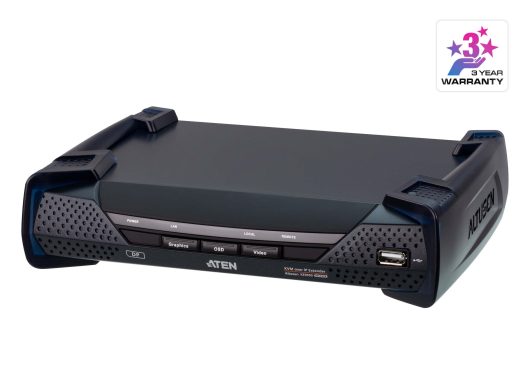 Aten 4K DisplayPort Single Display KVM over IP Receiver | KE9950R-AX-E