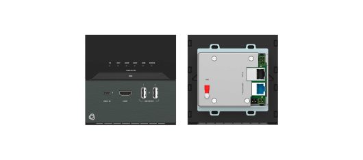 Kramer Electronics EXT3-C-XR-T 4K60 4:4:4 USB–C Wall–plate Transmitter with USB, Ethernet, RS–232, & IR over Extended–Reach HDBaseT 3.0