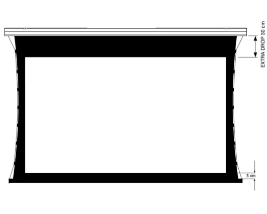 Screen Int Major Tensioned Electric Screen 350x219cm 16:10 MJRT350X219