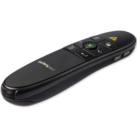 StarTech 27m Wireless Presentation Remote with Green Laser Pointer | PRESREMOTEG