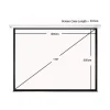 Sapphire Electric 305x305cm Projector Screen 1:1 170 inch SEWS300BS-A