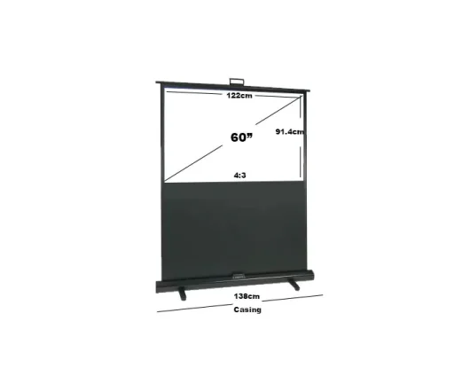 Sapphire Pull-up 122x91.4cm Projector Screen 4:3 60 inch SFL122P